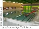Hallenbad in der Sportanlage Telli Aarau Hallenbad in der Sportanlage Telli Aarau