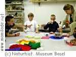 Kindergeburtstag im Naturhistorischen Museum Basel Kindergeburtstag im Naturhistorischen Museum Basel
