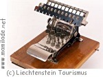 Schreibmaschinenmuseum in Schaan