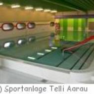 Hallenbad in der Sportanlage Telli Aarau Hallenbad in der Sportanlage Telli Aarau