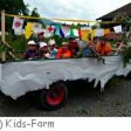 Kindergeburtstag auf dem Bauernhof in Samstagern