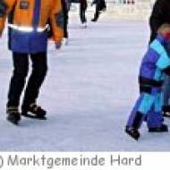 Eislaufen in Hard am Bodensee