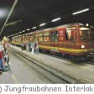 Mit der Jungfraubahn auf das Jungfraujoch