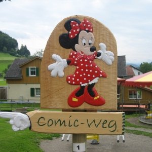 Comicweg in Lütisburg