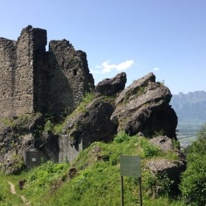 Burgruine Wildschloss in Vaduz