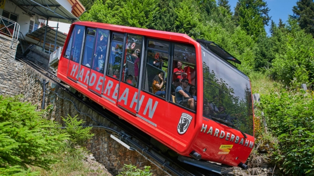 Harderbahn bei Interlaken