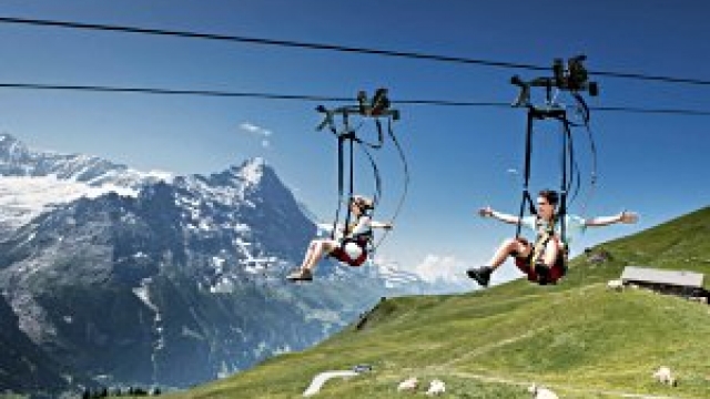 First Flieger in Grindelwald