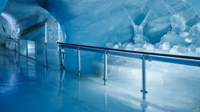 Eispalast auf dem Jungfraujoch