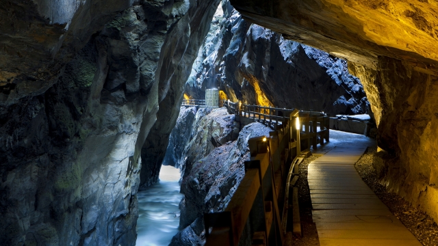 (c) Heidiland Taminaschlucht beim Bad Pfäfers