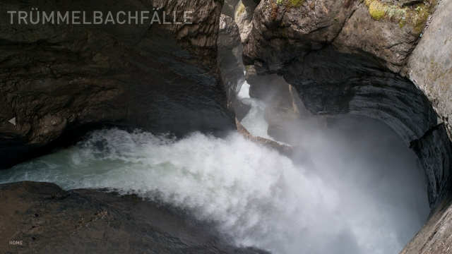 Trümmelbachfälle im Lauterbrunnental